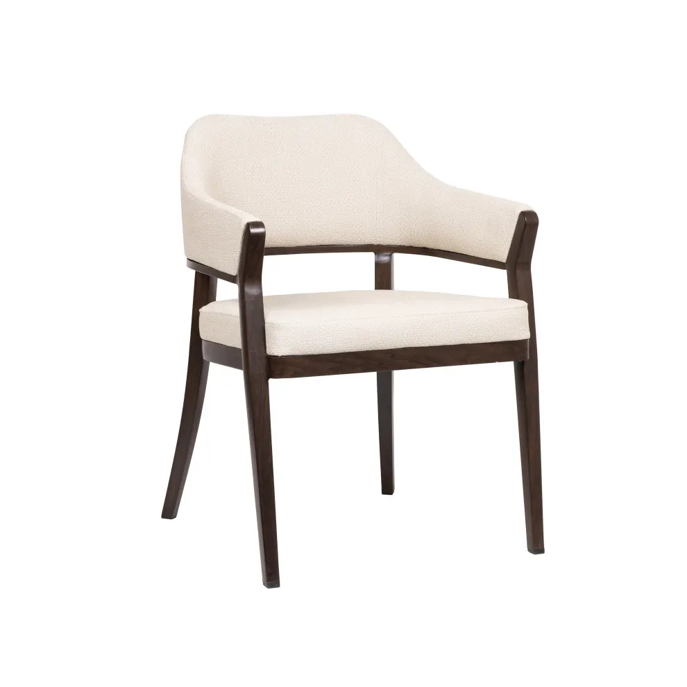 G & A 2812 Whitman Banquet Arm Chair, Upholstered Back & Seat, 12 Gauge Aluminum, Welded Joint Assembly