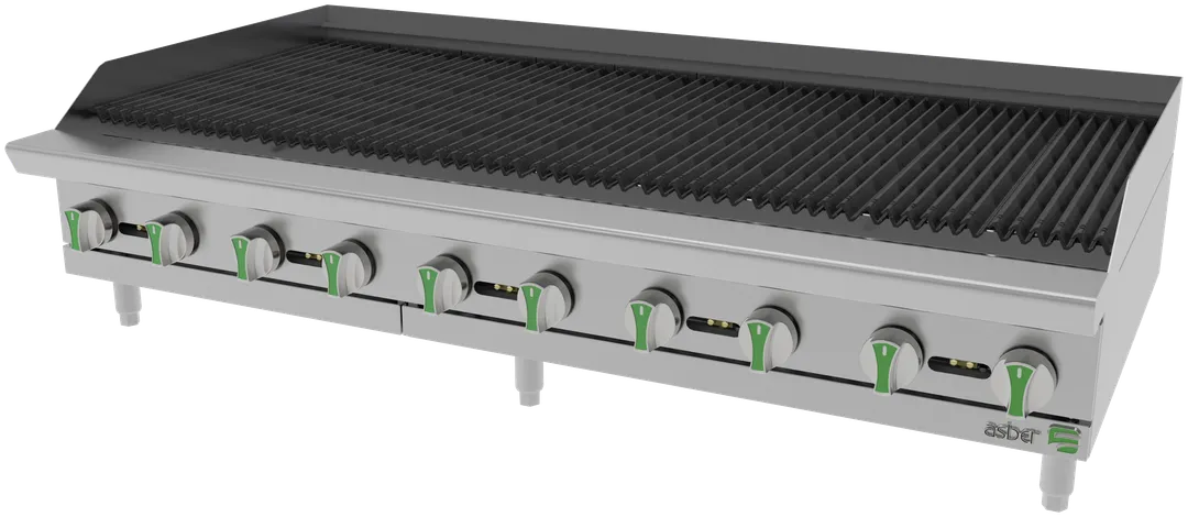 Asber AERB 60 EM Countertop Gas Charbroiler