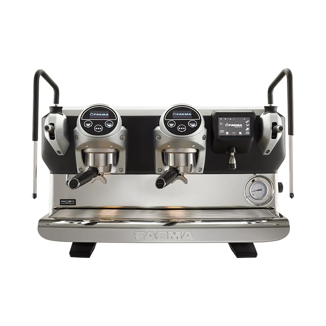 Cimbali E71E GTI A/2 NF - 3P Faema Coffee Machine, 31.26"W X 24.37"D X 19"H