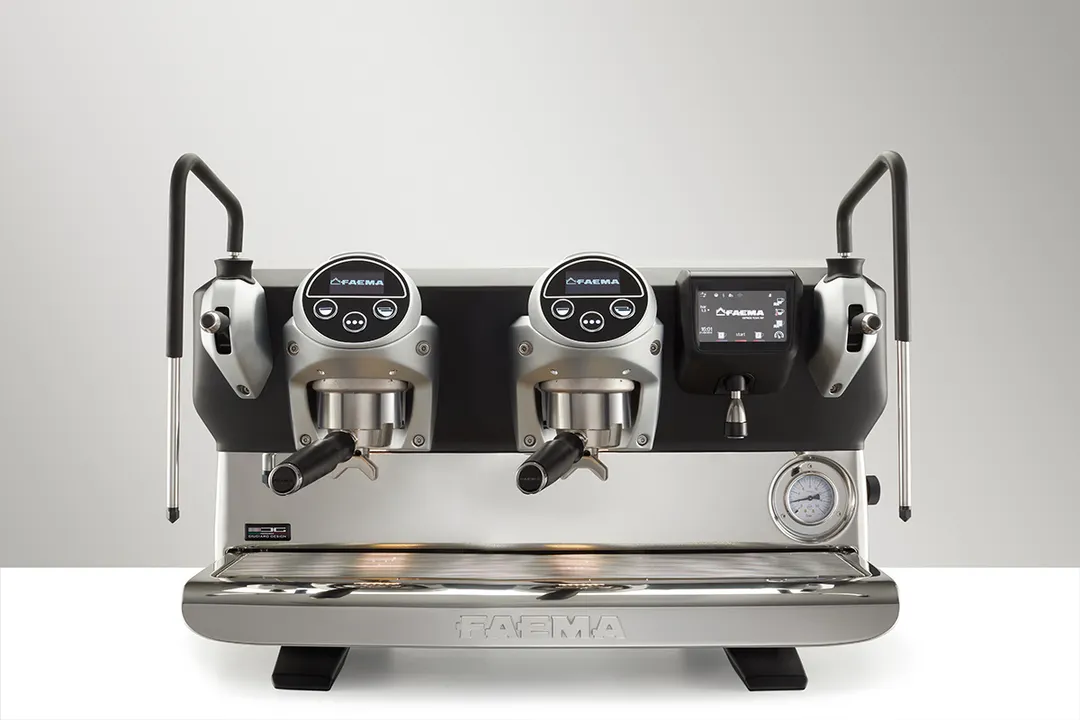 Cimbali E71E GTI A/2 NF - 3P Faema Coffee Machine, 31.26"W X 24.37"D X 19"H