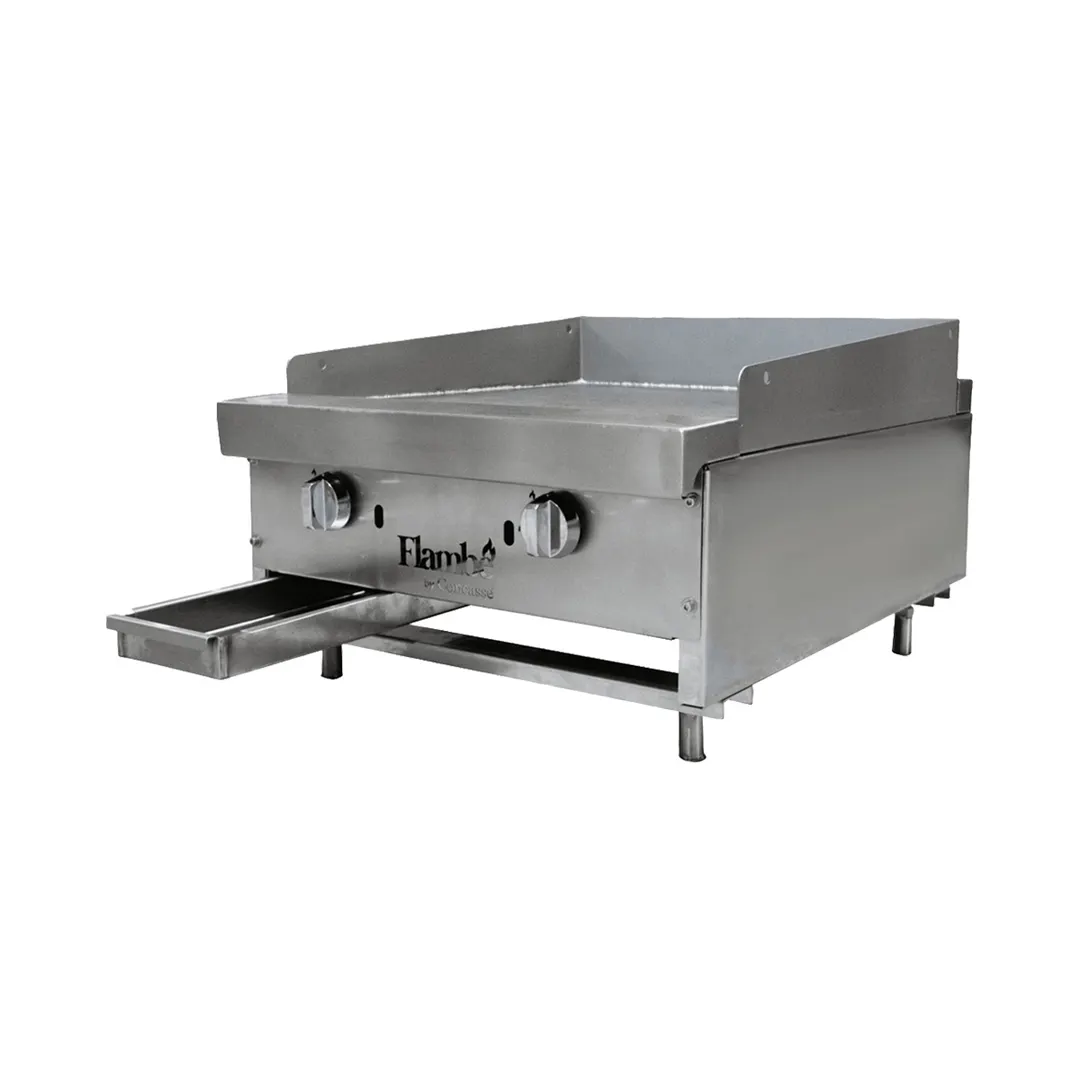 Concasse EPAF2X24 Hotplate/Griddle, 24"W X 31"D X 14-1/2"H, Countertop, Gas