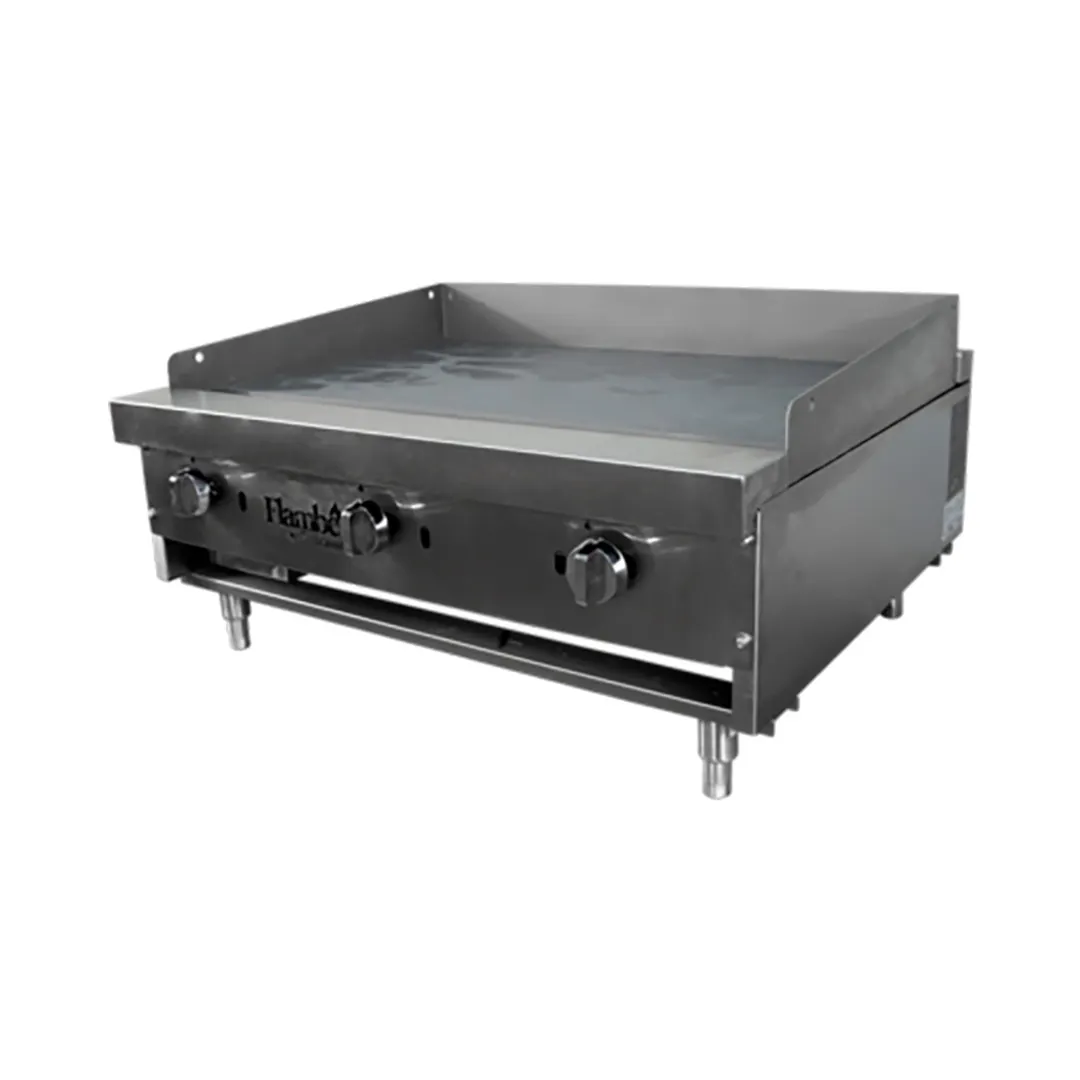 Concasse EPAF3X36 Hotplate/Griddle, 36"W X 31"D X 14-1/2"H, Countertop, Gas