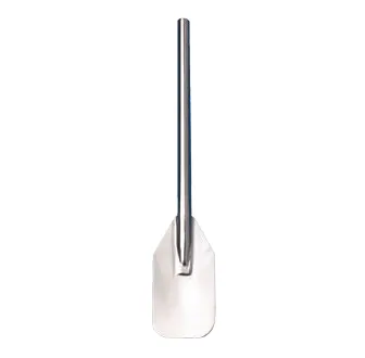 American Metalcraft 2130 Mixing Paddle – 4-3/4" x 9-3/4" Blade, 30" x 1" Tubular Handle, 30‑47"