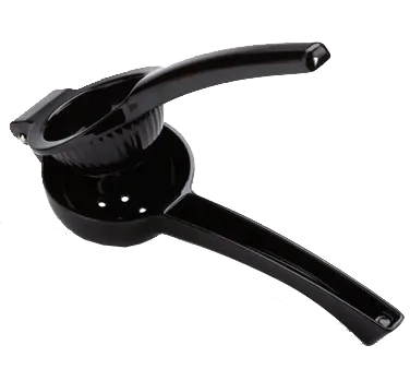 American Metalcraft LSB3 Lemon Squeezer - 8½" L x 2⅞" W x 2⅜" H Black Lacquer Finish, Oversized Holes