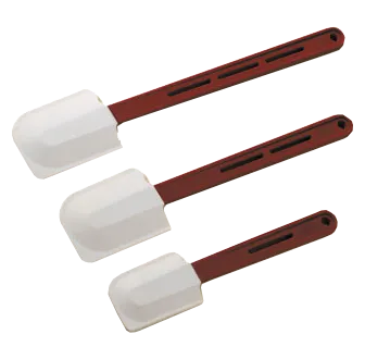 American Metalcraft PHBS16 Red Handle Rubber‑Blade Scraper 16" Heat‑Resistant 500°F Dishwasher Safe