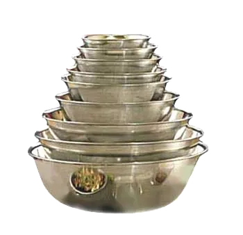 American Metalcraft SSB1600 - 16 Qt Stainless Steel Mixing Bowl, 17-1/2" Diameter, Economy/Standard