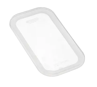Carlisle 91814 GN 1/3 Storage Lid, Clear Silicone Cover, Stackable, -40°F‑392°F, HACCP