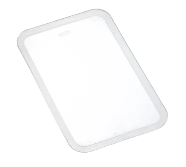 Carlisle 91817 GN 1/1 Clear Rect Silicone Lid, Airtight, Stackable, -40°F To 392°F, HACCP Compliant