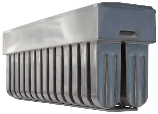 Finamac BRIDA 58 ML-28 Ice Cream Mold – 28 Cavities, 58 ml Each, Commercial Ice Pop Production