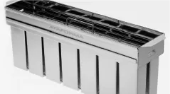 Finamac CUBO 220 ML-10 Ice Cream Mold - 10-Cavity, 220 ml Each, Commercial Ice Pop Production