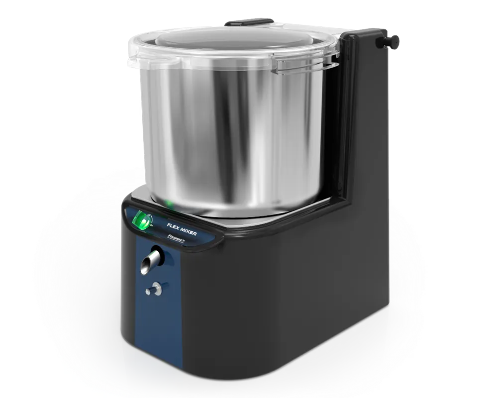 Finamac FLEX MIXER 25 - 8L/15L Capacity Brushless Aerator Doser, 375W 220V, Safety Sensors