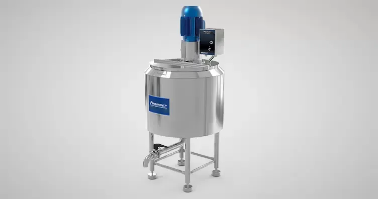Finamac FRUIT MIXER AÇAI 300L - 300 L Crusher/Homogenizer, Cleaning Tap, 220V/380V 3-Phase, Steel