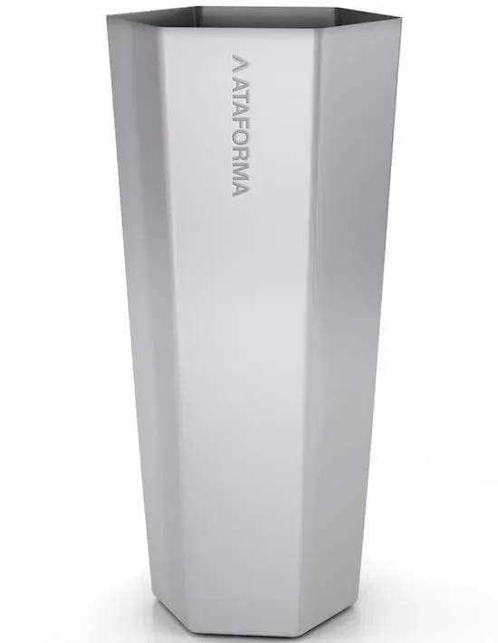 Finamac HEXAGONAL 82 ML-14 Ice Cream Mold – 14 Hexagonal Cavities, 82 ml Each, Ice Pop Production
