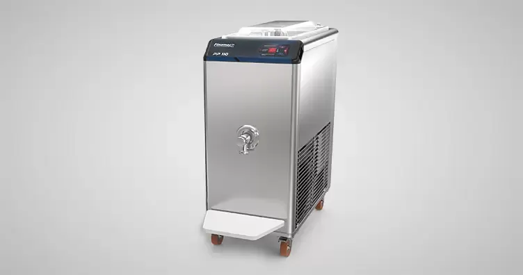 Finamac PP 110 ELECTRIC - 110 L Batch Freezer, 220V, Heat 85°C, Cool 4°C, Emulsifier & Tap