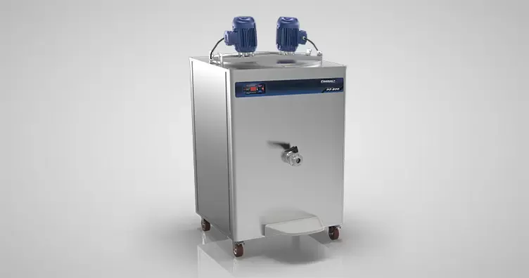 Finamac PP 200 Freezer, 200 L Pasteurizer-Maturator, Gas-Heated, Programmable, 220/380 V Three-Phase