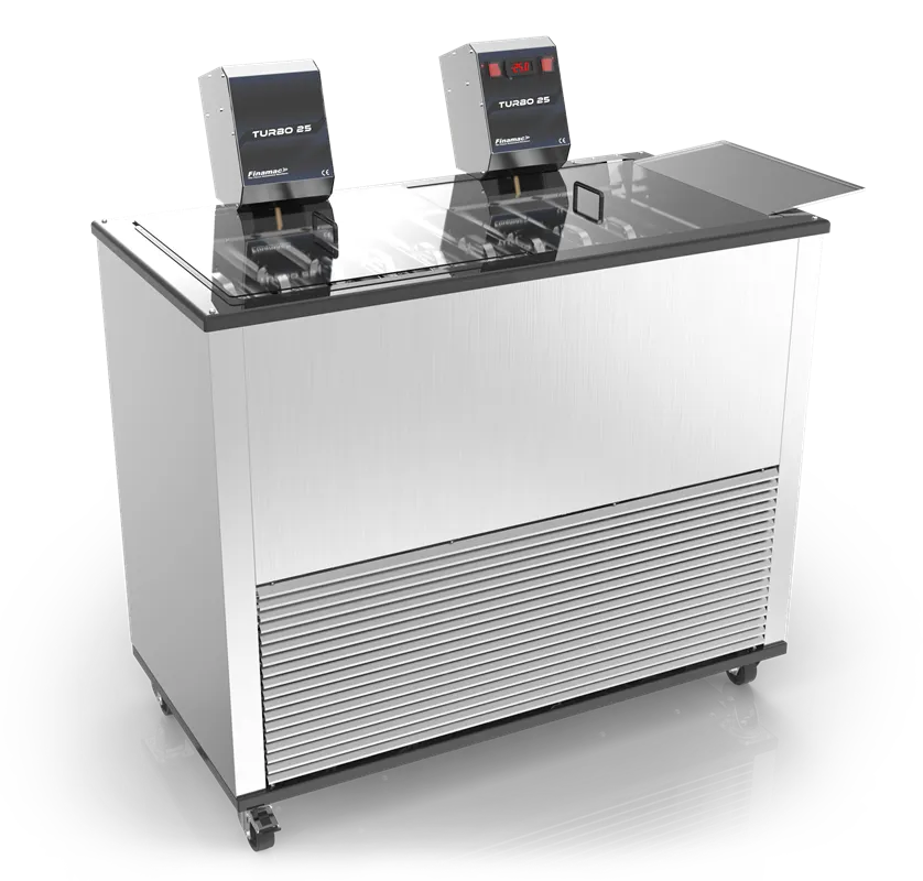 Finamac TURBO 25 WATER - Pop Freezer, 10M 28C, 700-900 Pops/hr, 4.5 kW 220/380 V 3Ph Fiberglass Tank
