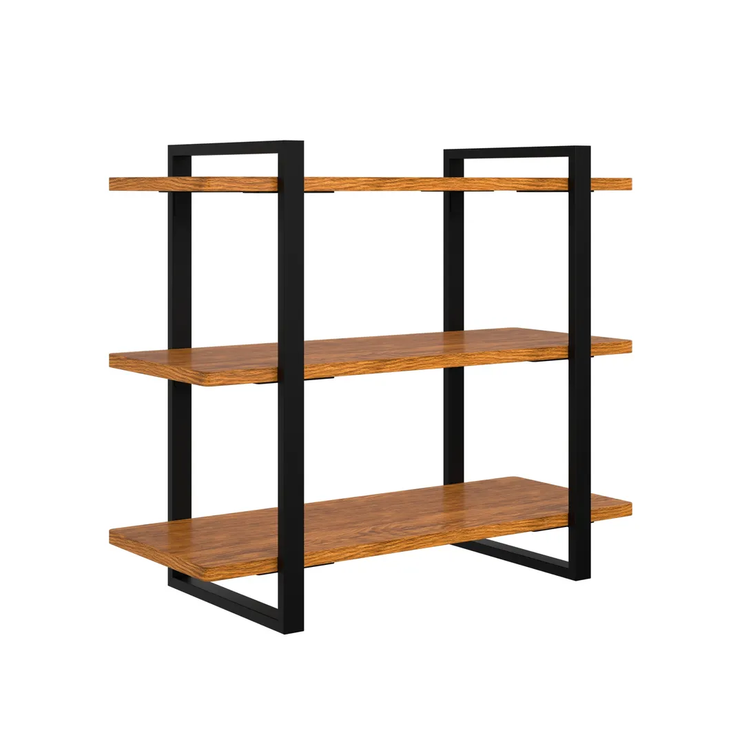 Koolmore KM-SDW-3ROP Bakery Display Case, 28" W, 3 Eucalyptus Shelves, 22 lb Capacity
