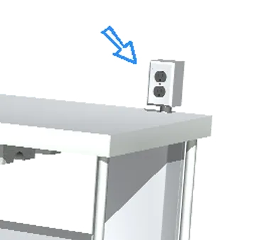 La Rosa Refrigeration L-90127 Electrical Receptacle Outlet