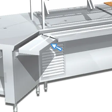 La Rosa Refrigeration L-90181-A Tray Slide