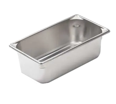 Vollrath 30422 Pan V® Steam Table, 1/4 Size 2.5" Deep 1.8 Qt, 22‑Gauge Steel - 1/Case