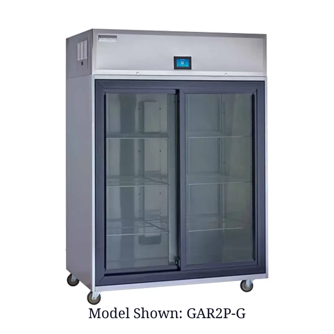 Delfield GAR1P-G 27" 1-Section Reach-In Refrigerator w/ Glass Door, 21 cu. ft., Top-Mount