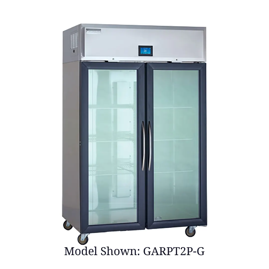 Delfield GARPT1P-GH 33" 1-Glass Door Pass-Thru Refrigerator, 23 cu. ft., Top Mounted