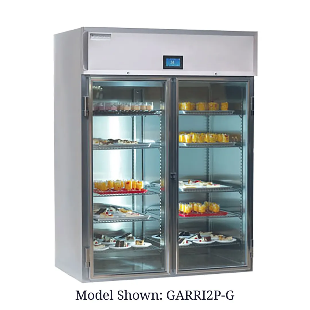 Delfield GARRI1P-G 34" 1-Glass Door Roll-In Refrigerator, 37 cu. ft., Top Mounted