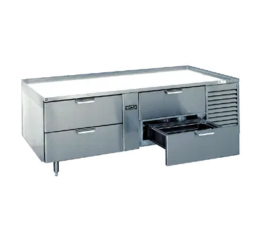 La Rosa Refrigeration 3076-SR 76" 4 Drawers Refrigerated Chef Base, Marine Edge