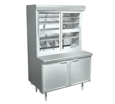 La Rosa Refrigeration L-31148-28 Pie/Salad Display Case, 48" x 28", 4‑Shelf, Remote Refrigeration