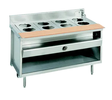 La Rosa Refrigeration L-80160-32 Gas Hot Food Serving Counter