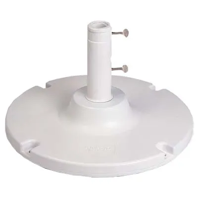 Grosfillex US600604 Table Umbrella Base, 20" dia., round