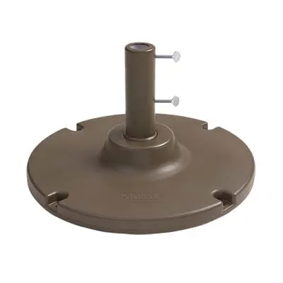 Grosfillex US600637 Table Umbrella Base, 20" dia., round