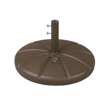 Grosfillex US602137 Umbrella Base, 21" dia., round