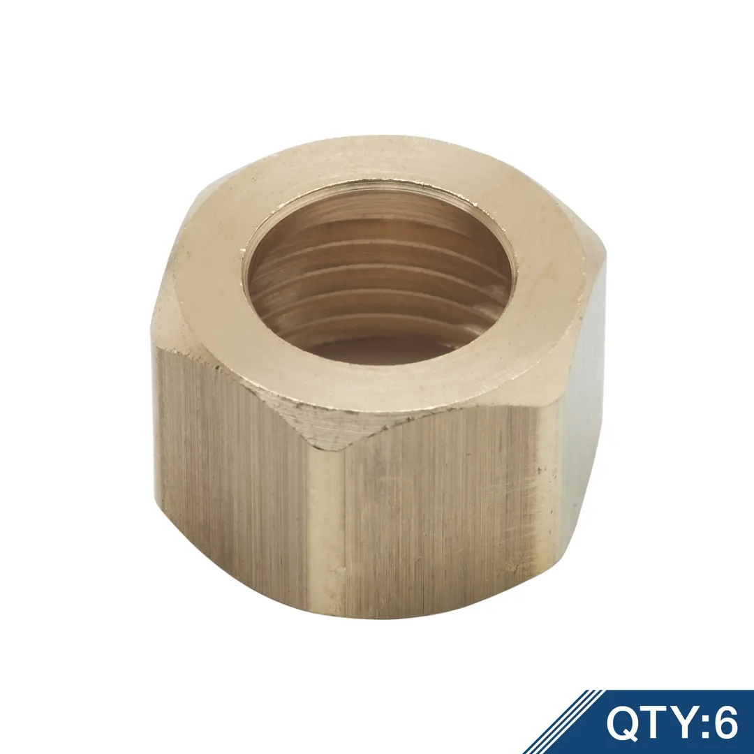 T&S Brass 000958-20M Coupling Nut (6 each per case)