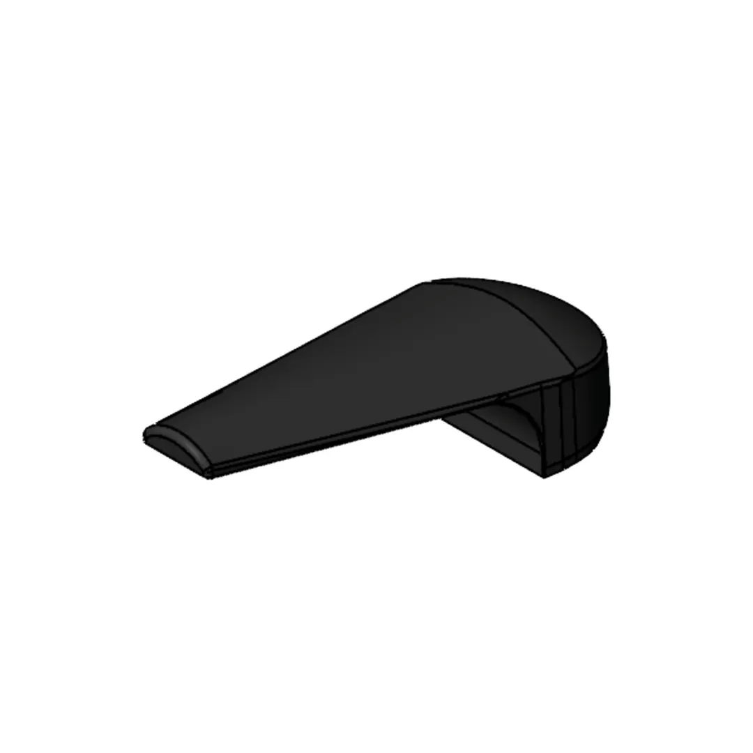 T&S Brass 020515-70 Single Lever Handle, Matte Black (LakeCrest)