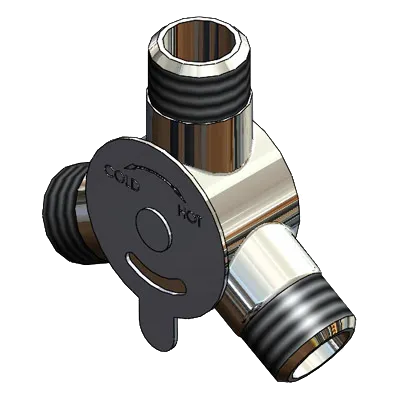 T&S Brass 5EF-0006 Equip Temperature Mixing Valve