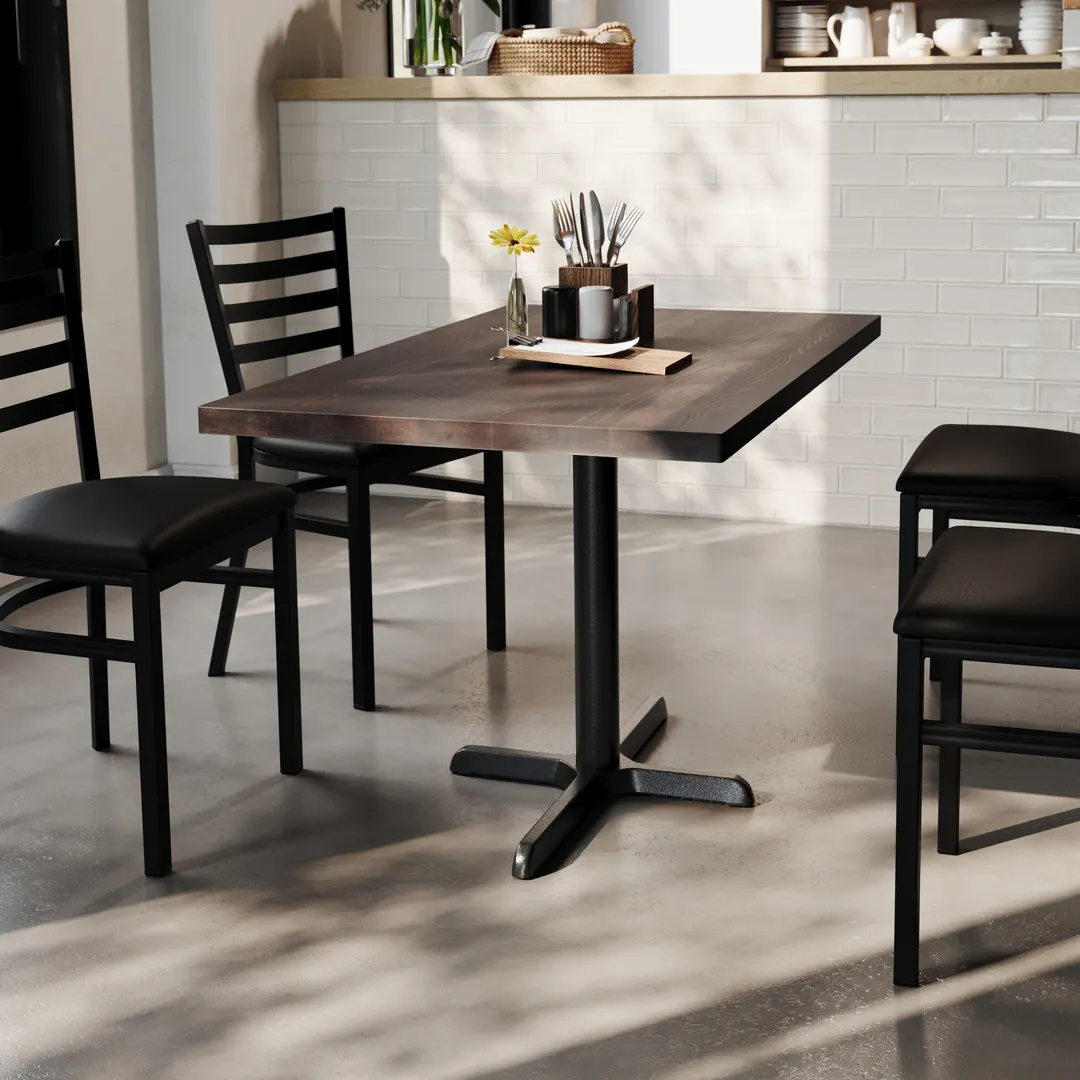 Flash Furniture GSF-REC3048-DKBRN-T2230-GG Wood Table Top