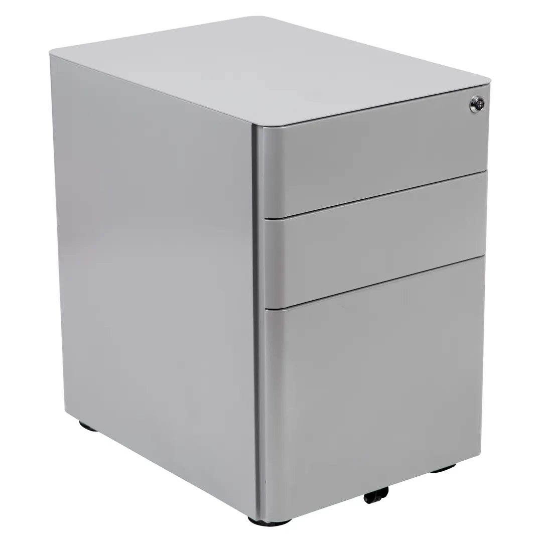 Flash Furniture HZ-CHPL-01-GRY-GG Mobile Drawer Cabinet