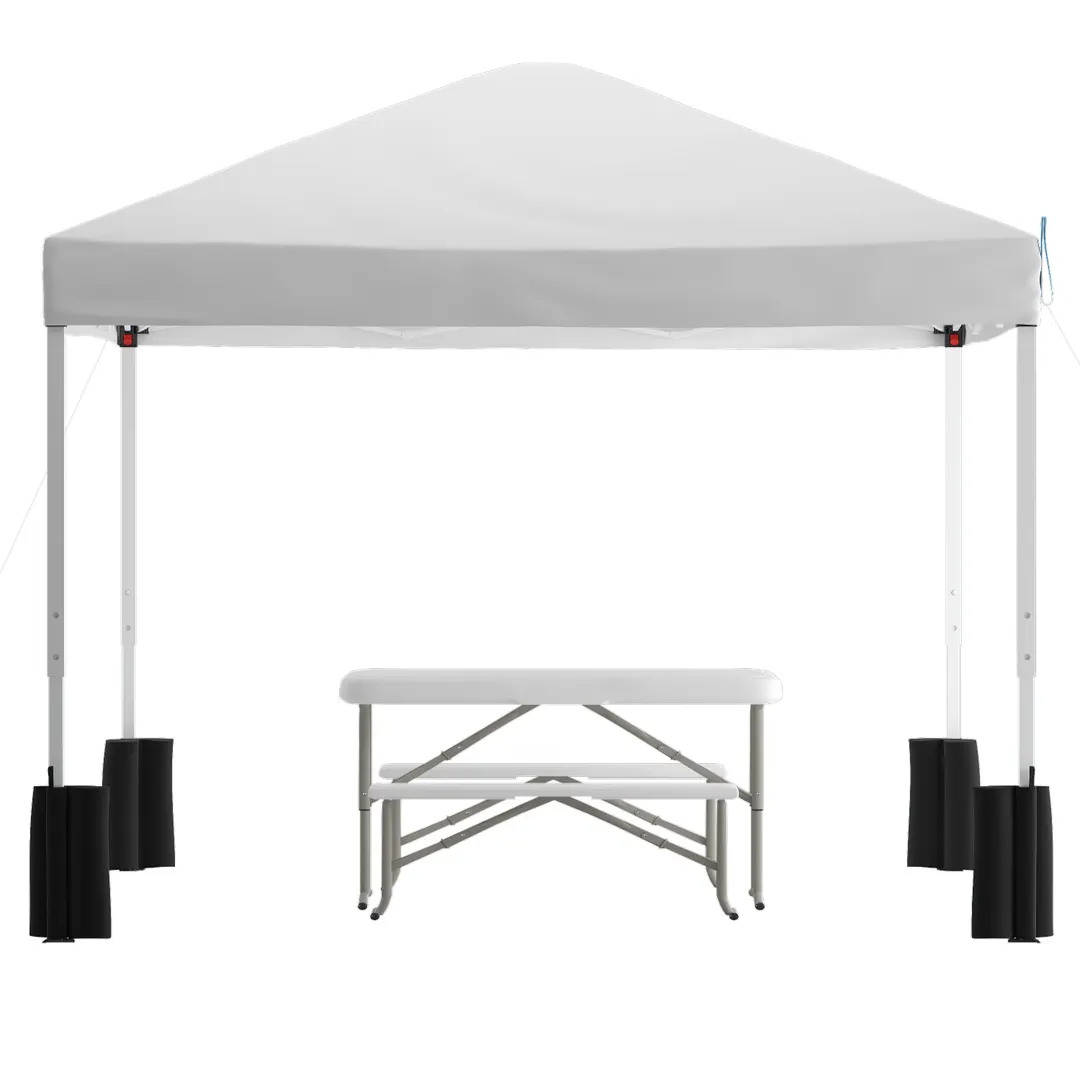 Flash Furniture JJ-GZ10PKG103-WH-GG Pavilion/Tent