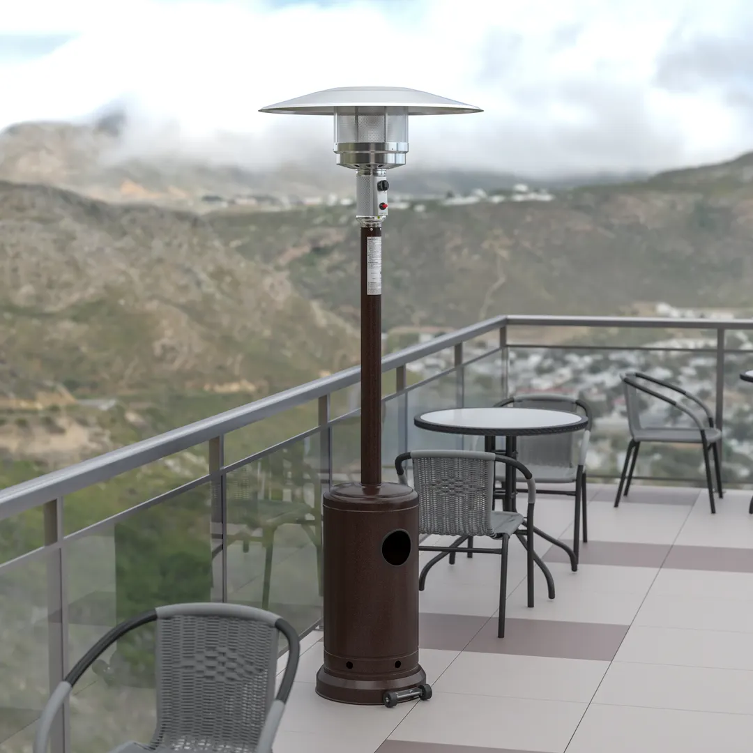 Flash Furniture NAN-HSS-AGH-BR-GG Patio Heater