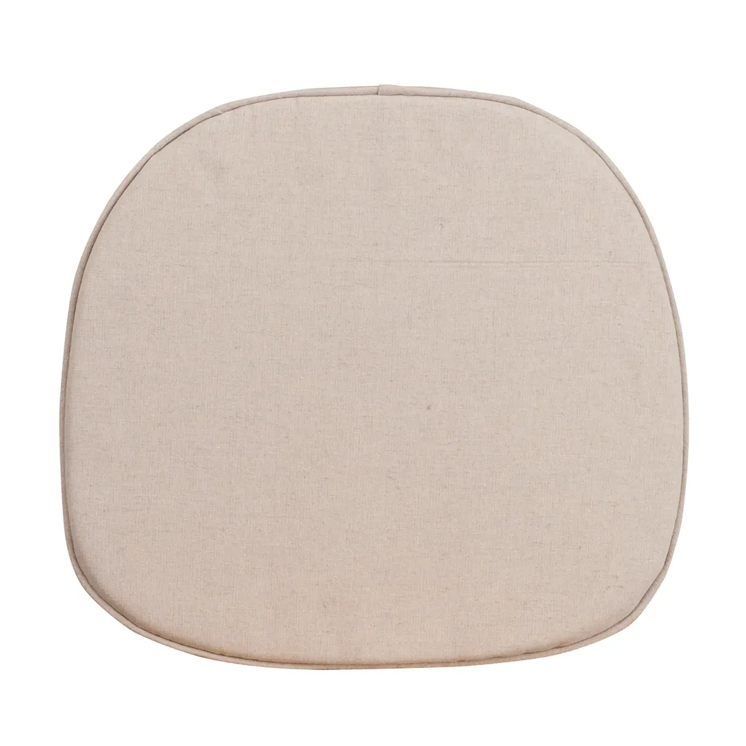Flash Furniture XU-KID-GG August Kids Natural Thin Chair Seat Cushion