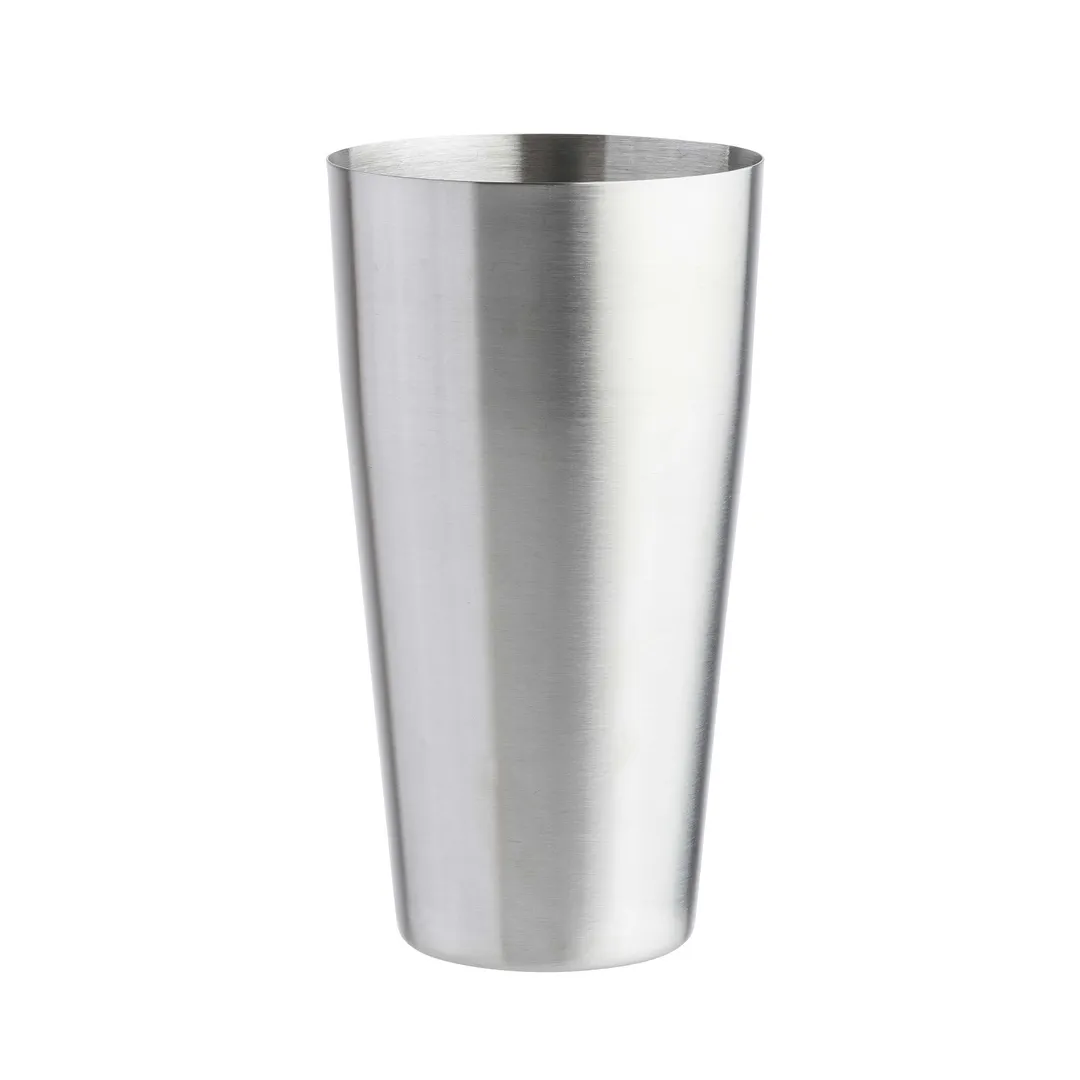 TableCraft 10471 - 28oz Commercial Cocktail Shaker 3-13/20" Dia x 7" H Brushed 18/8 SS