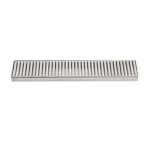 TableCraft Products 10482 Drip Tray, 19" x 4-1/8", Rectangular, Stainless Steel