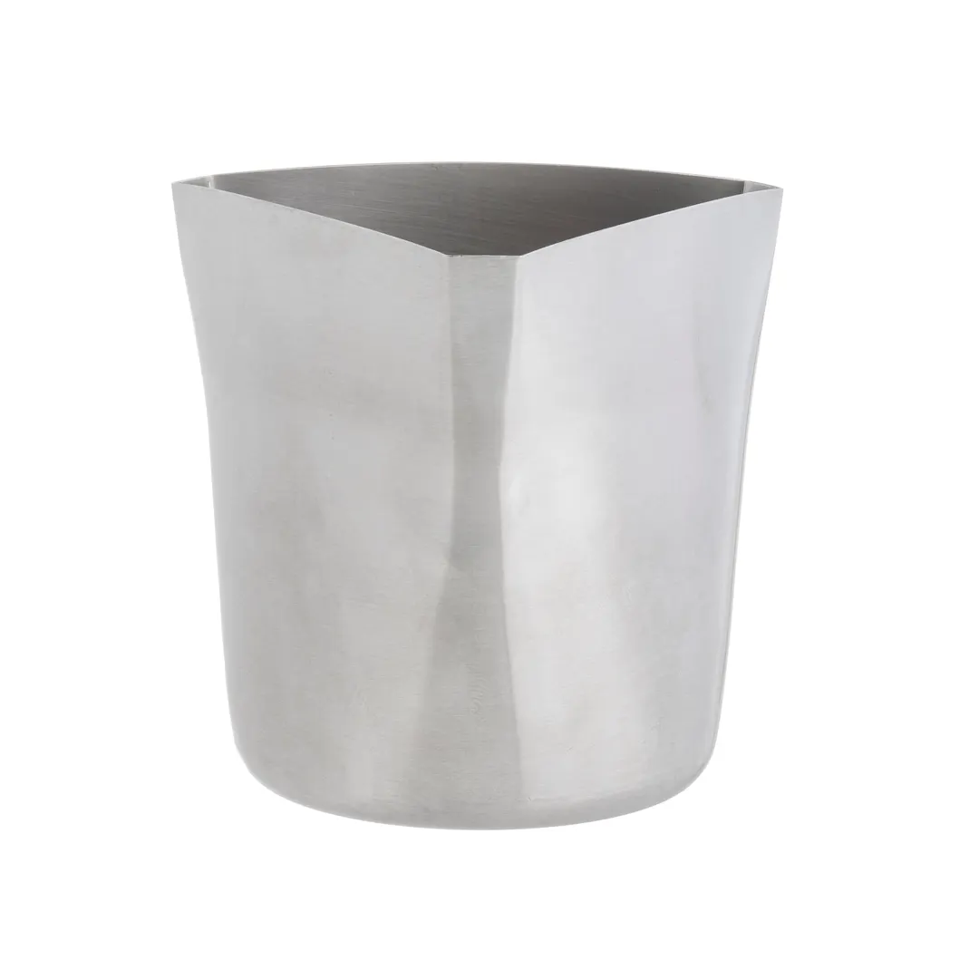 TableCraft Products 10676 Fry Cup 13‑Ounce Square Stainless Steel Brushed 3‑1/8"×3‑1/8"×3‑3/8"