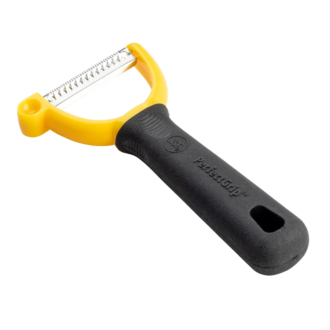 TableCraft 10977 Vegetable Peeler – 5” Julienne Edge, 5” Length, Stainless Steel Blade