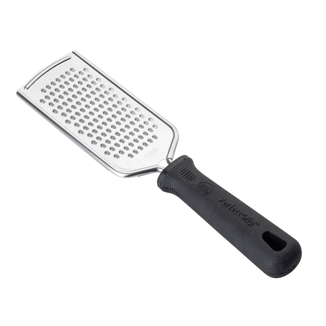 TableCraft Products 10978 PerfectGrip Grater, 2.25" x 1" x 9", Stainless Steel, Plastic Handle
