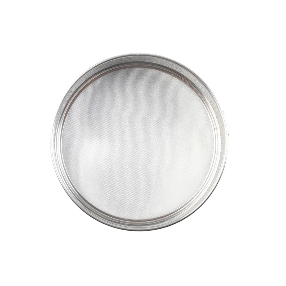 TableCraft Products 11057 - Fine Mesh 6" x 6" x 2" Flour & Sugar Sifter, 18/8 Stainless Steel