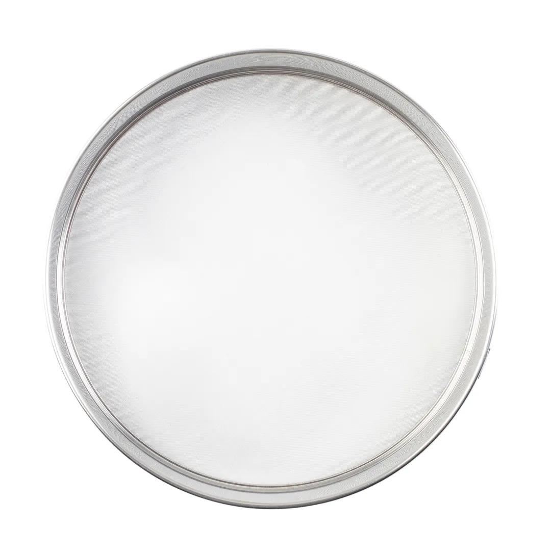 TableCraft Products 11059 - Fine-Mesh 10" x 10" x 2" Sieve, 18/8 Stainless Steel, Flour & Sugar Sifter