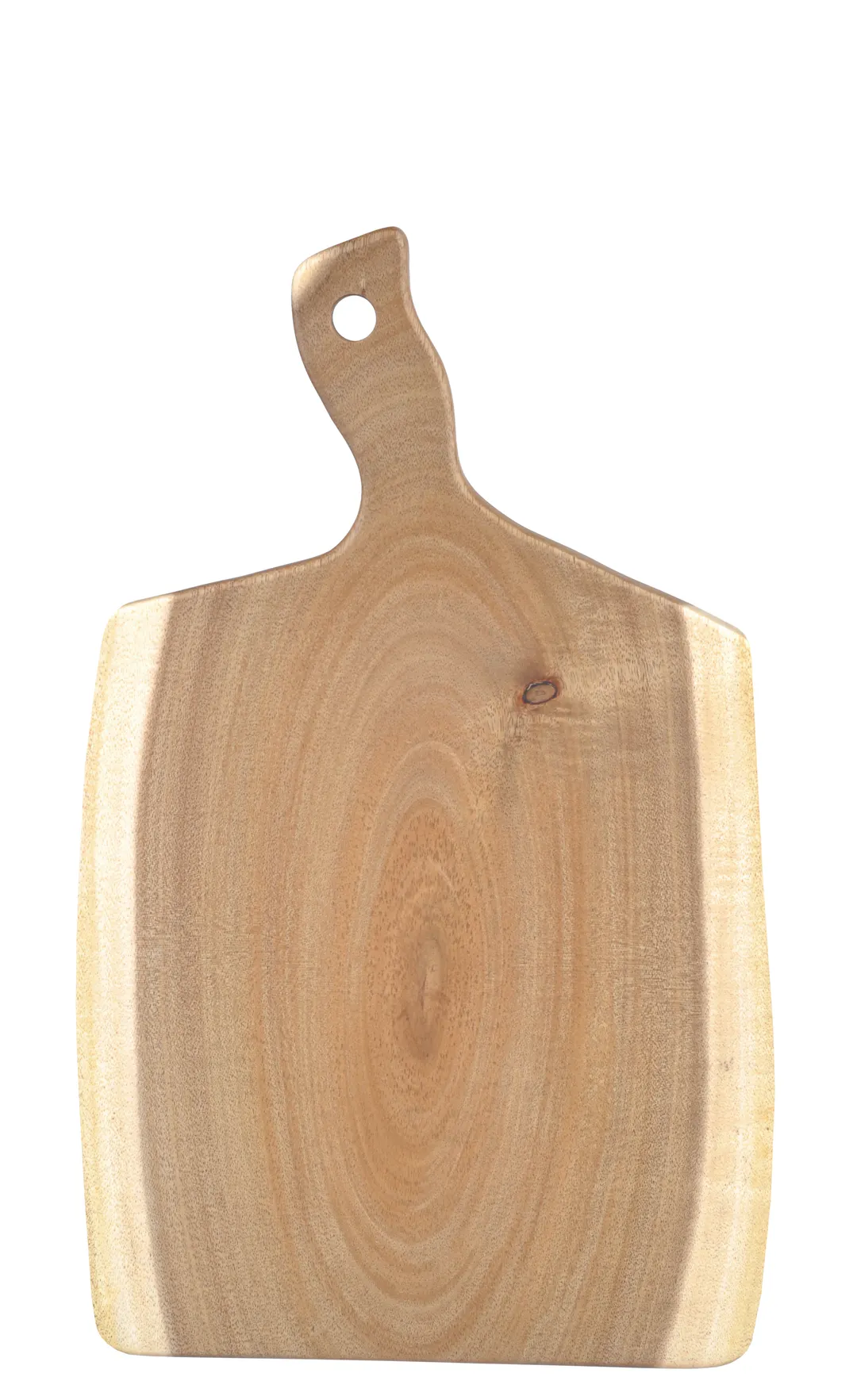 TableCraft Products 11296 Acacia Wooden Serving Board, 14" x 9" x 3/4", Rectangular, Handle