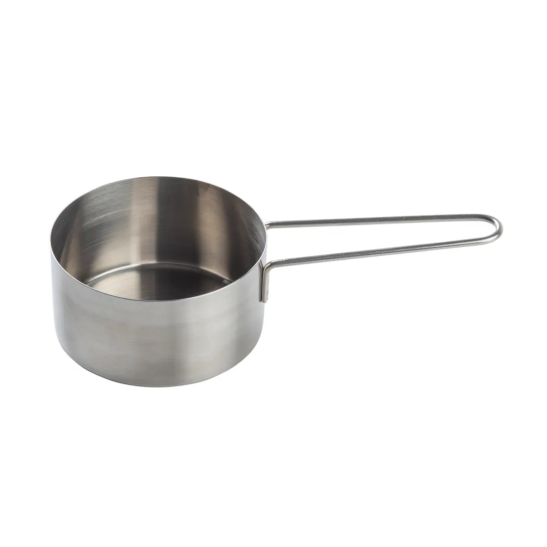 TableCraft Products 11435 Server Dish, 6" Diameter, 7.5 Oz, Stainless Steel Finish with Handle